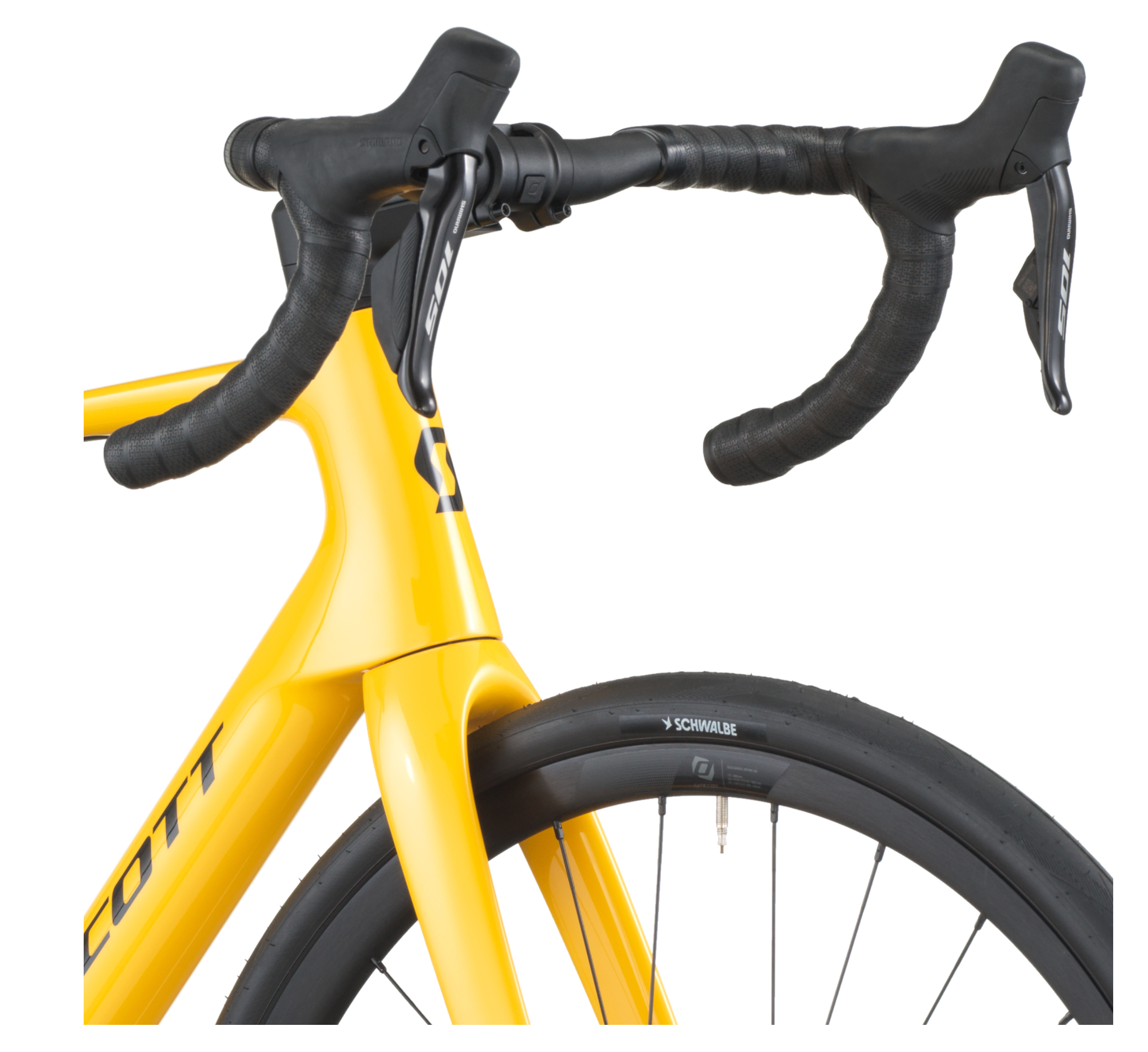 Scott Addict 40 Road Bike - Vivid Yellow