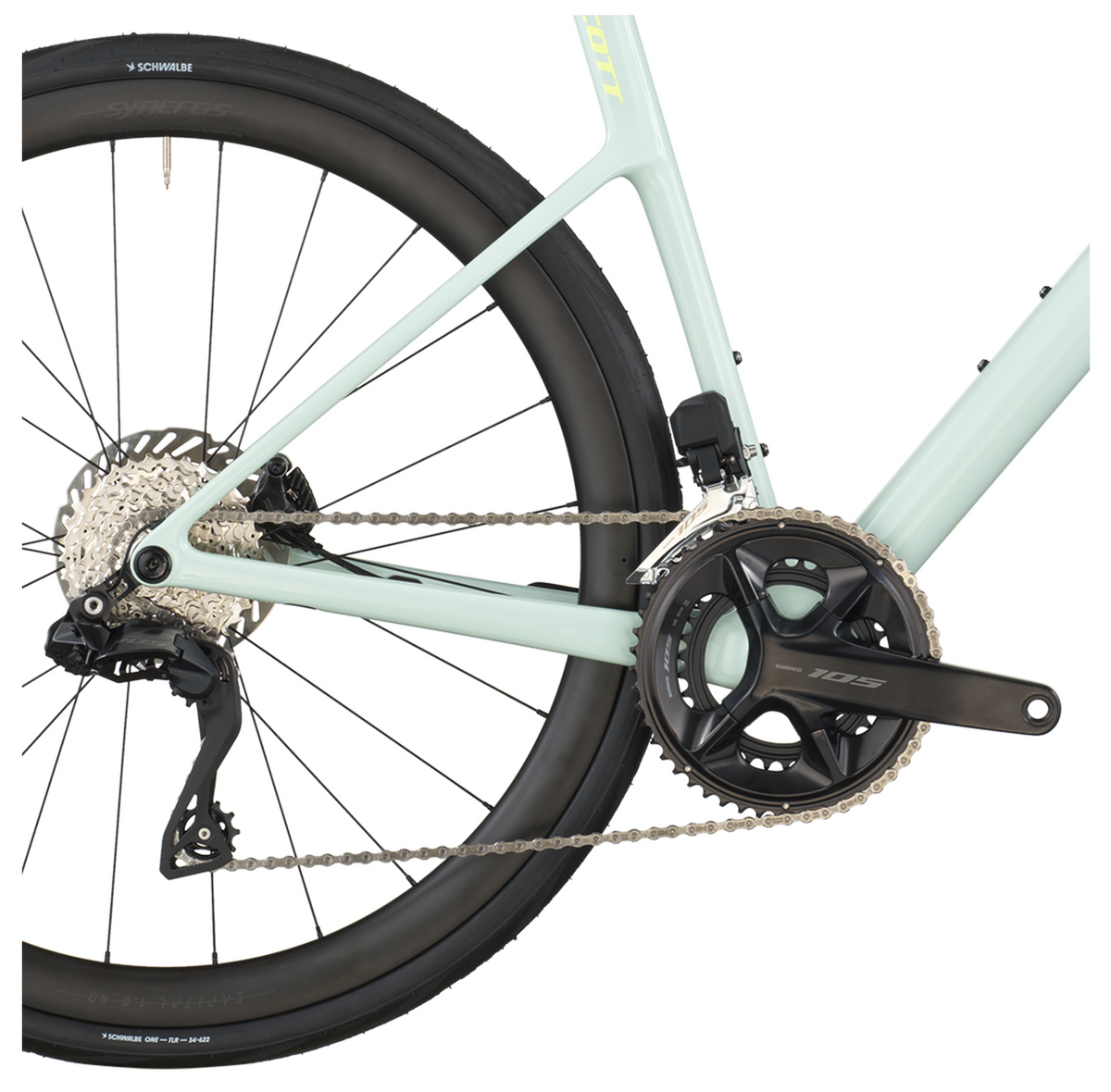 Scott Addict 30 Road Bike - Frozen Green