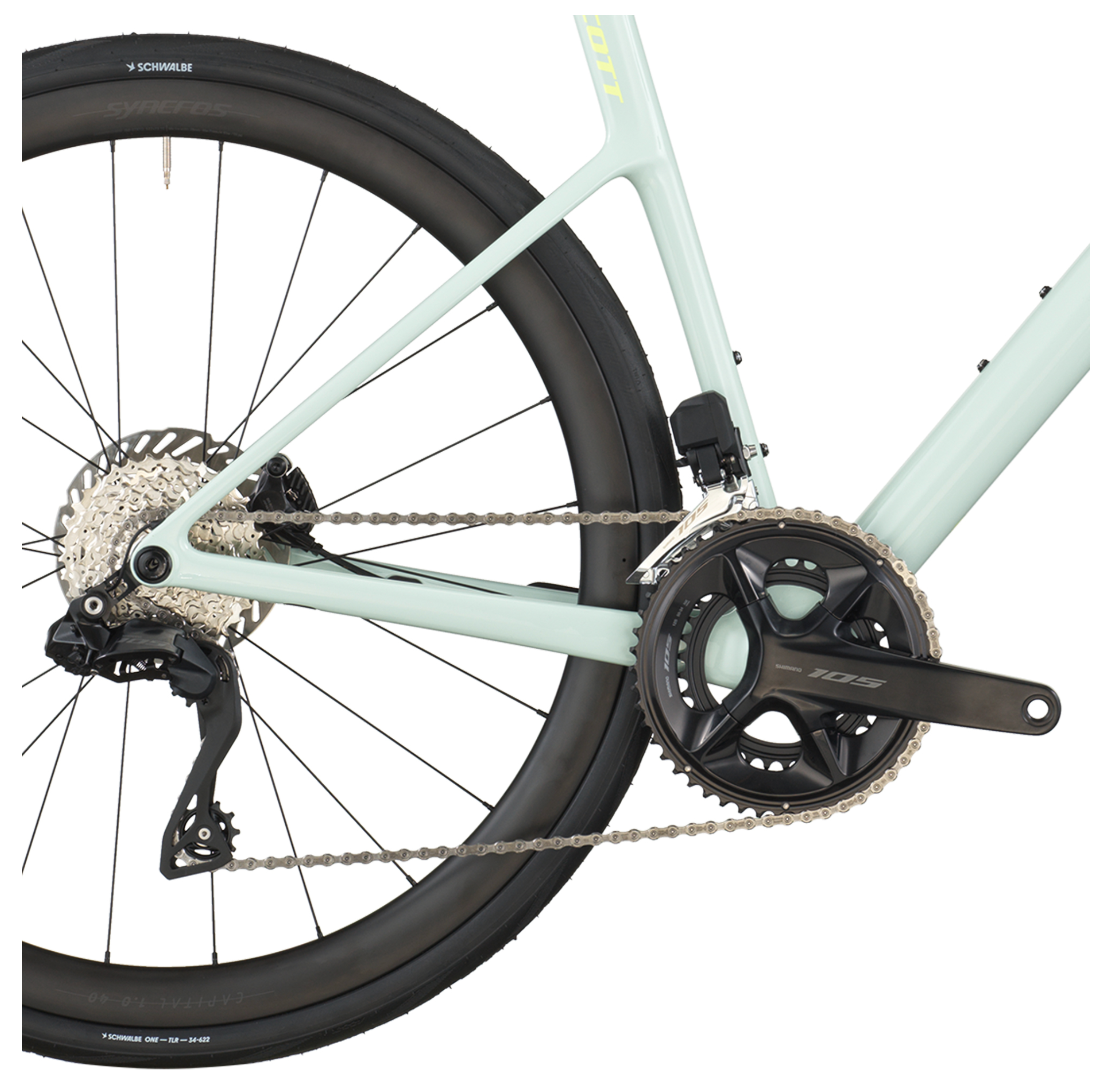 Scott Addict 30 Road Bike - Frozen Green