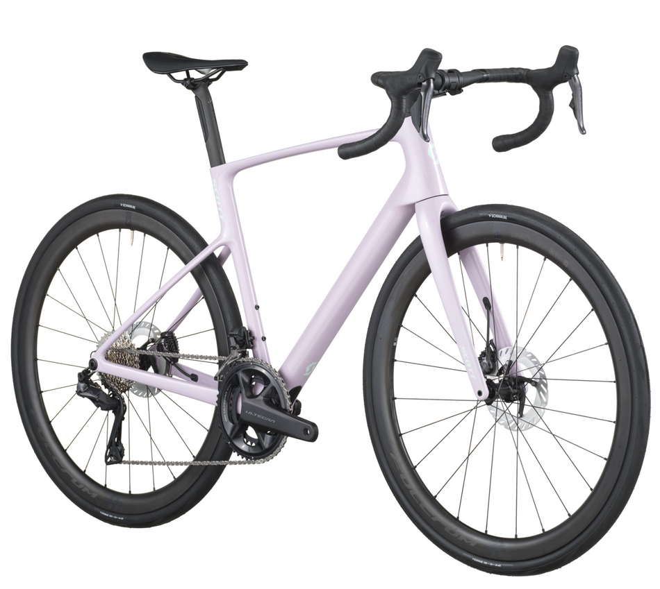 Scott Addict 20 Road Bike In Violet Pink