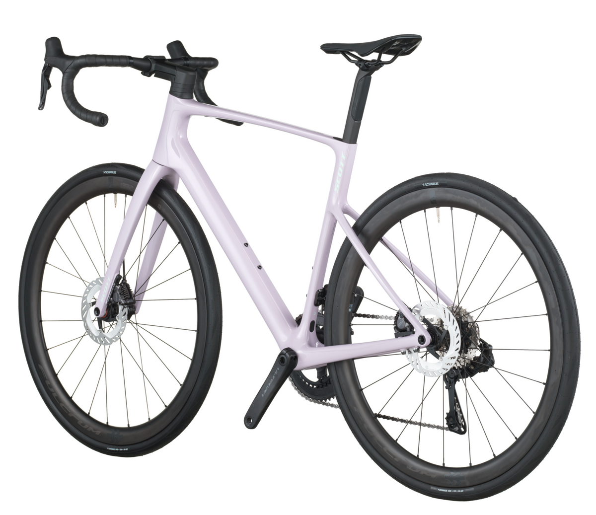 Scott Addict 20 Road Bike In Violet Pink