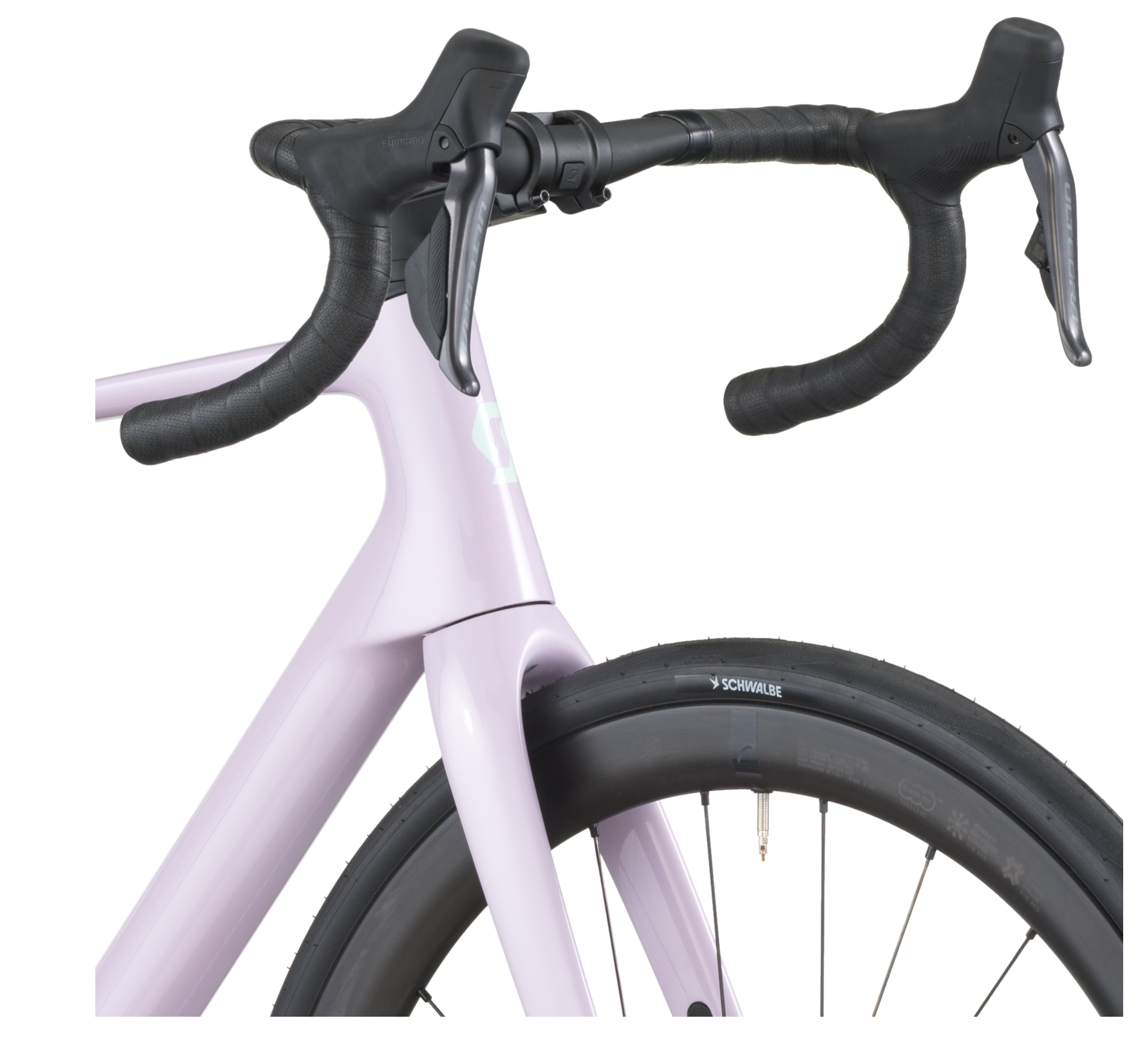 Scott Addict 20 Road Bike In Violet Pink