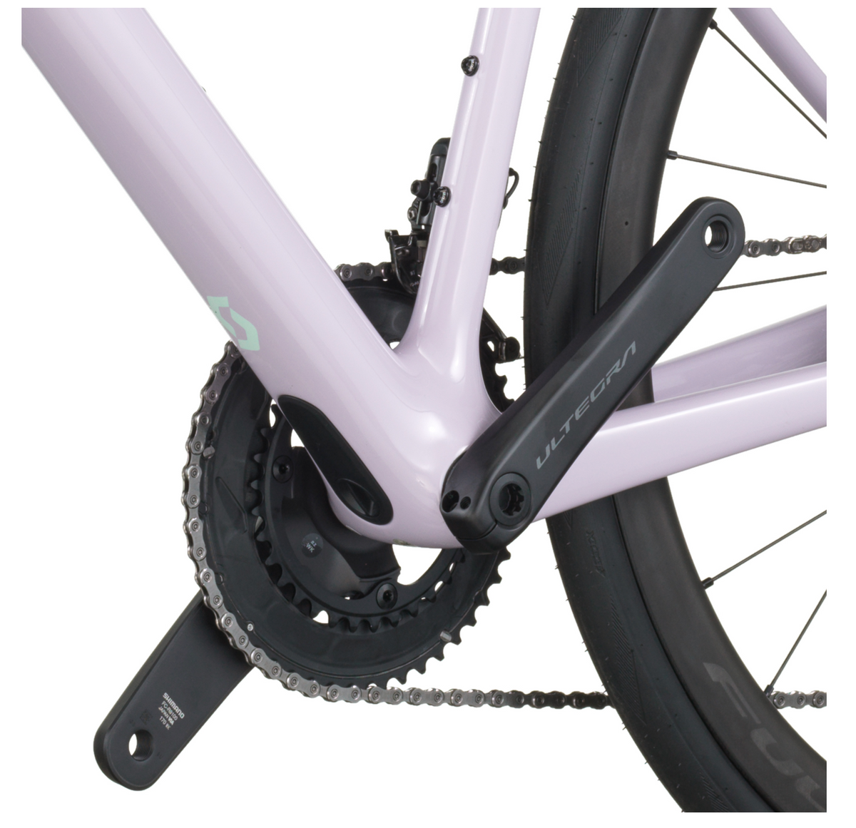 Scott Addict 20 Road Bike In Violet Pink