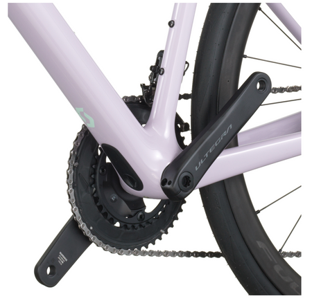 Scott Addict 20 Road Bike In Violet Pink