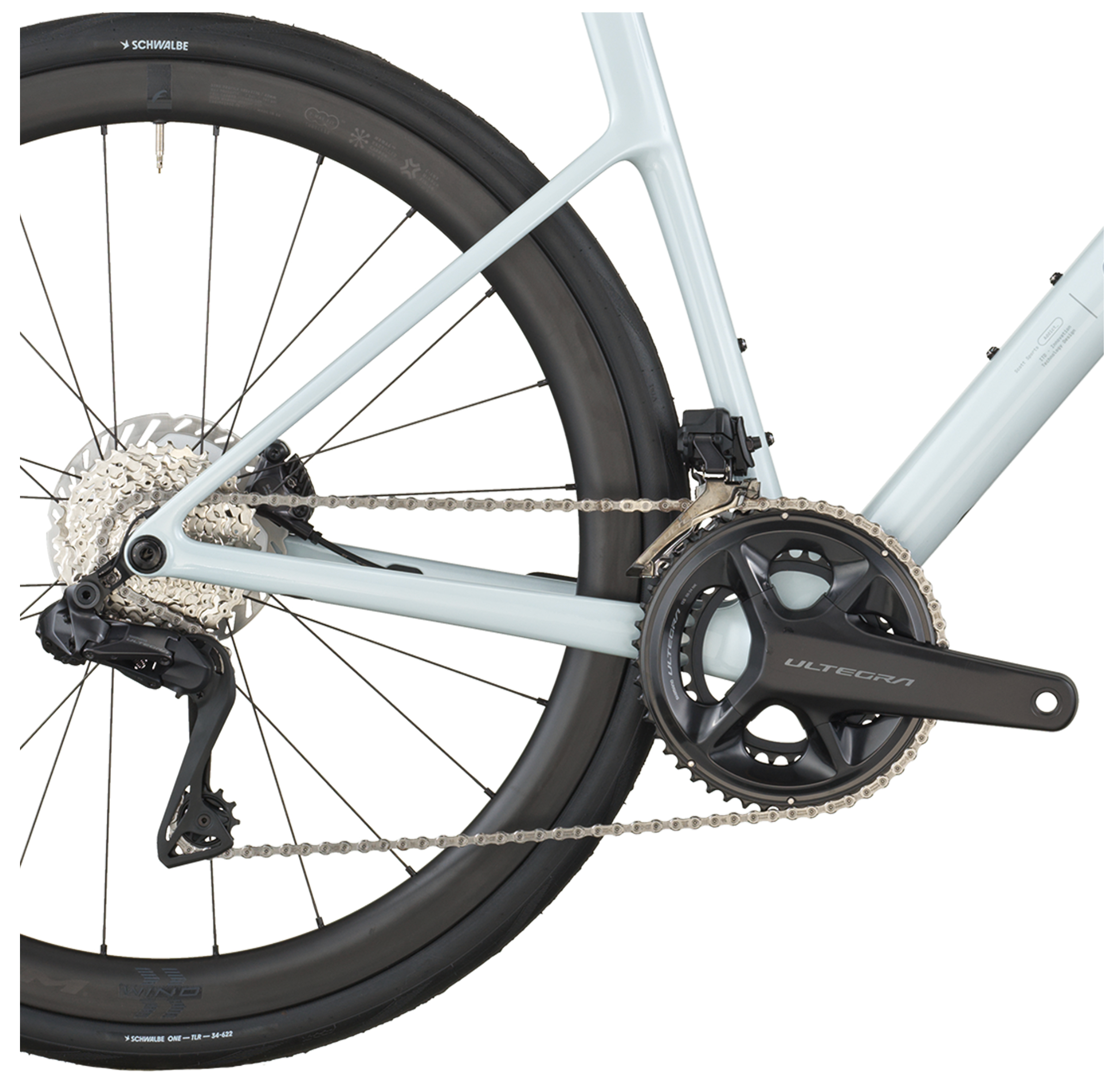 Scott Addict 20 Road Bike - Cumulus White