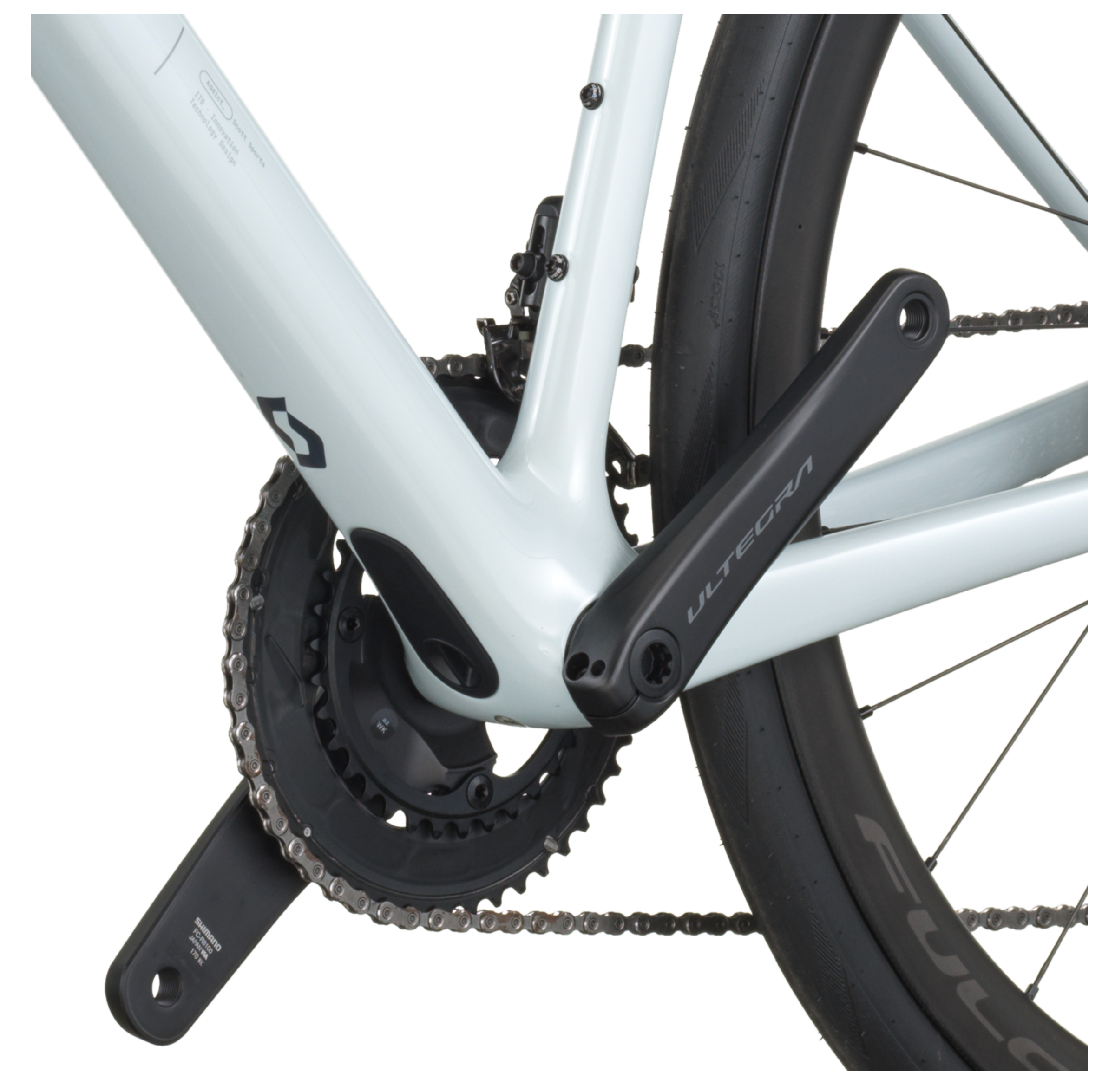 Scott Addict 20 Road Bike - Cumulus White