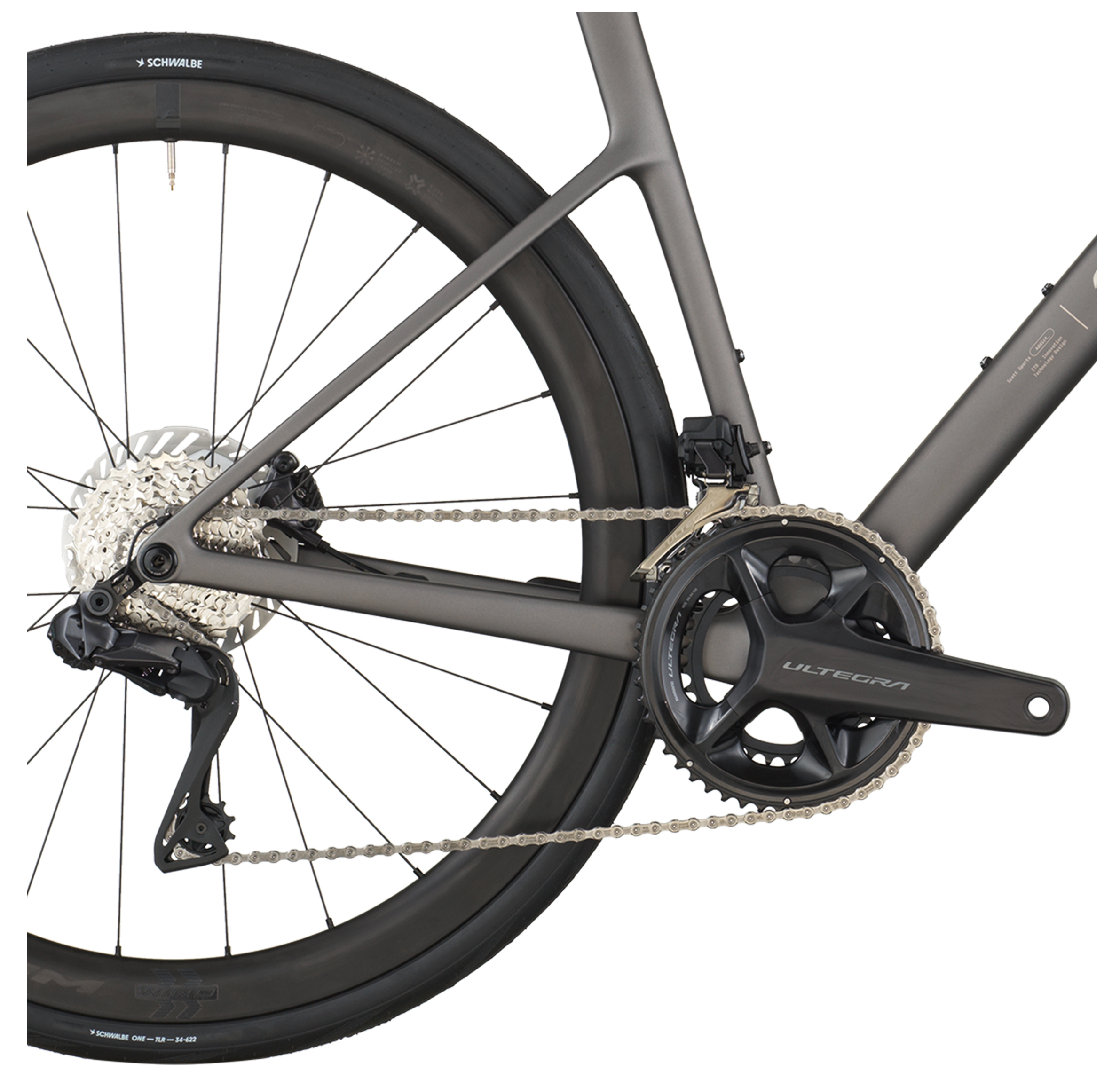 Scott Addict 20 Road Bike - Tungsten Grey