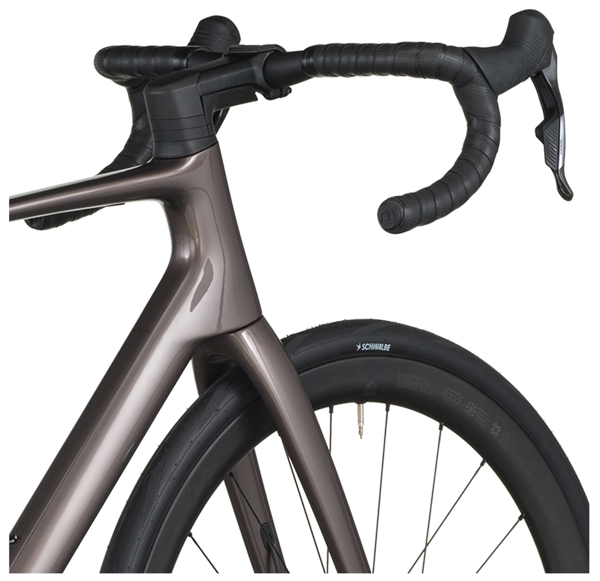 Scott Addict 10 Road Bike In Plum Grey