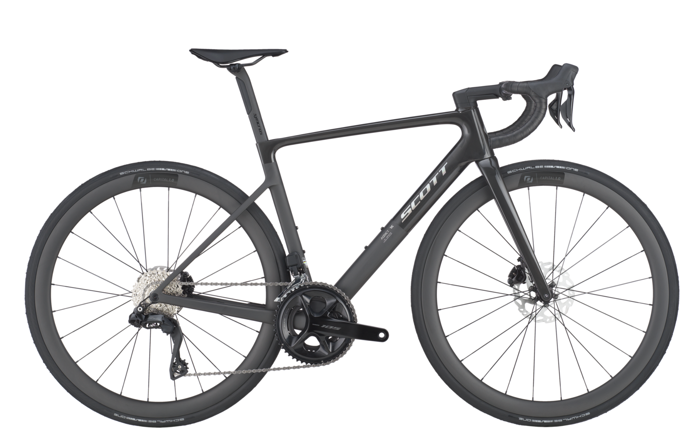 Scott Addict RC 30 Road Bike Carbon Black
