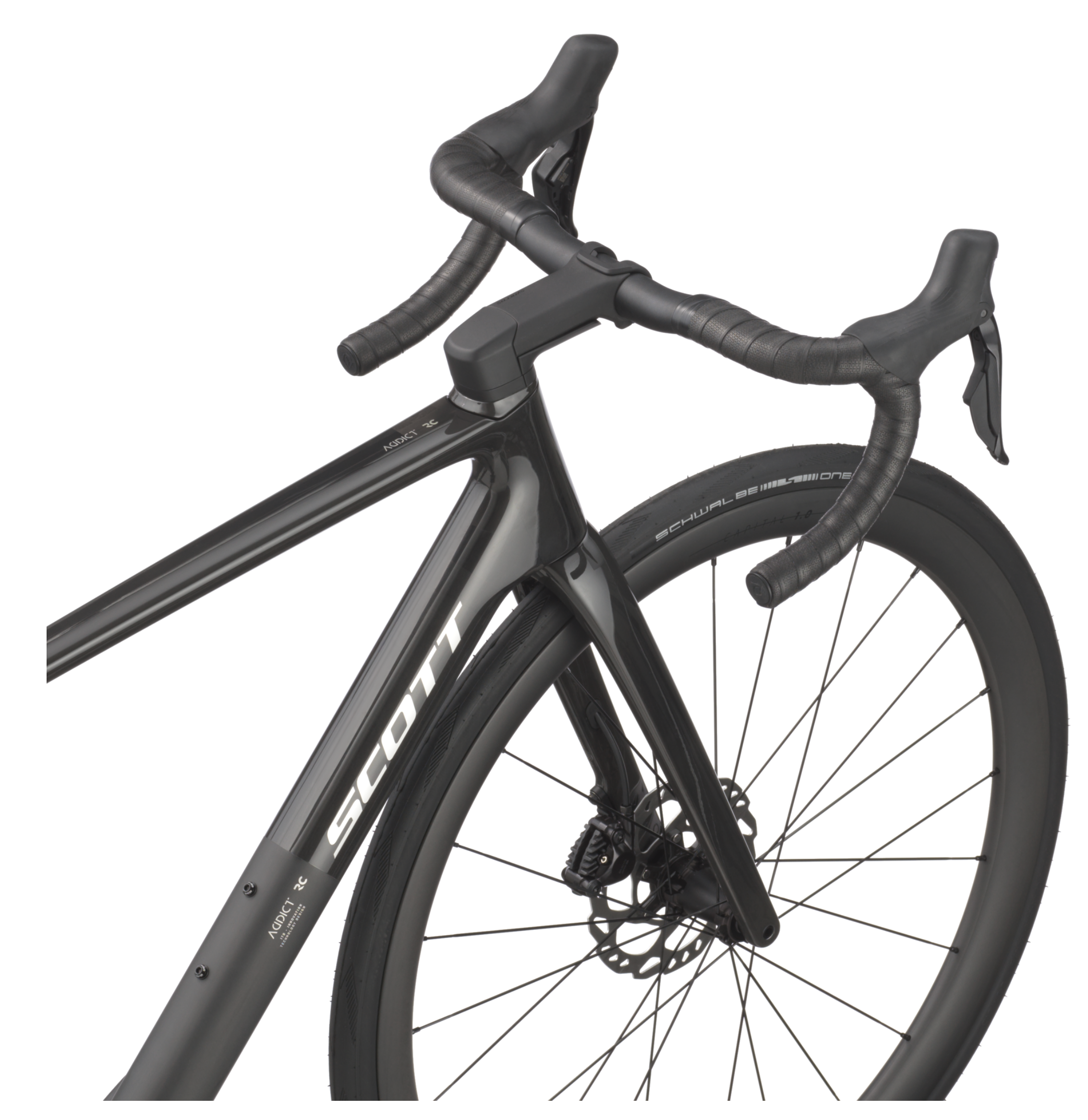 Scott Addict RC 30 Road Bike Carbon Black