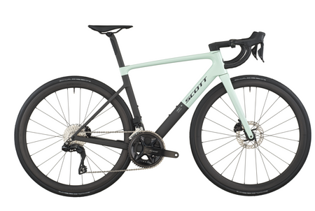 Scott Addict RC 30 Road Bike Frozen Green Carbon Black