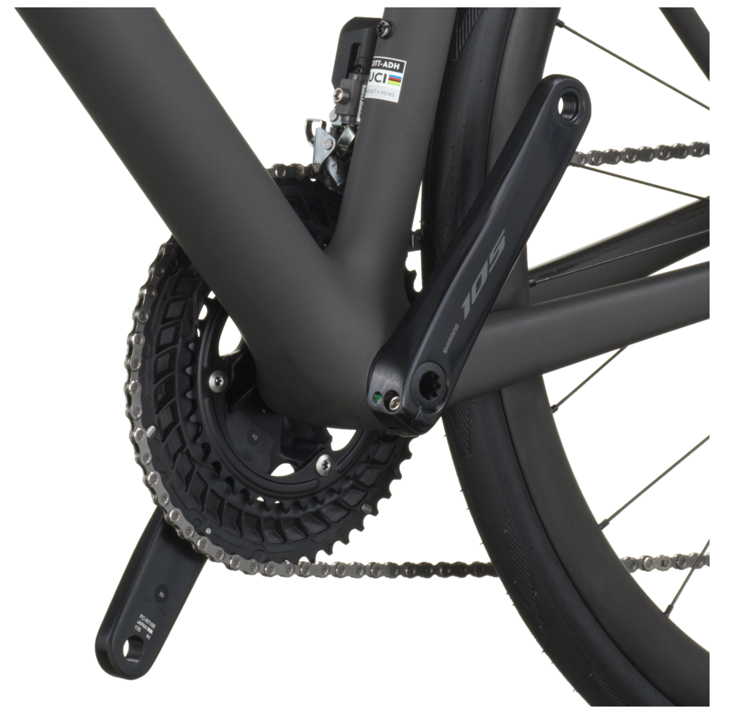 Scott Addict RC 30 Road Bike Frozen Green Carbon Black