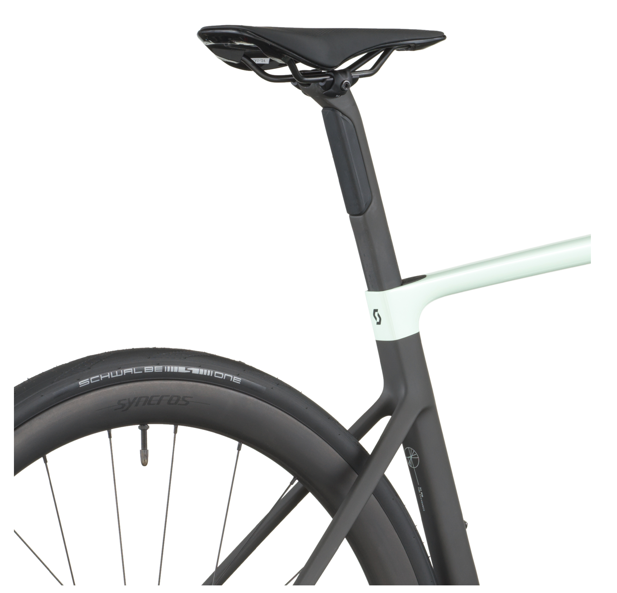 Scott Addict RC 30 Road Bike Frozen Green Carbon Black