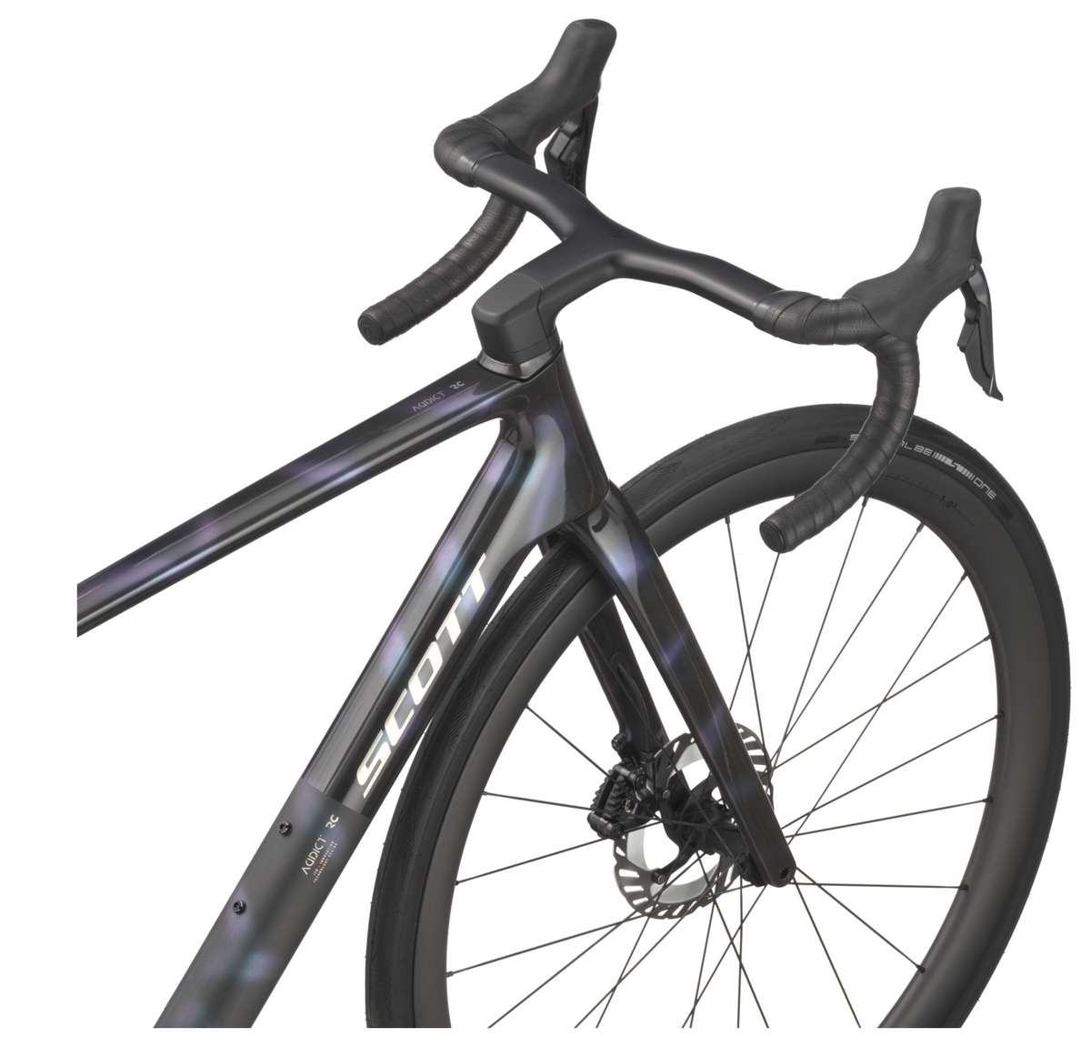 Scott Addict RC 10 Road Bike Sunbeam Black