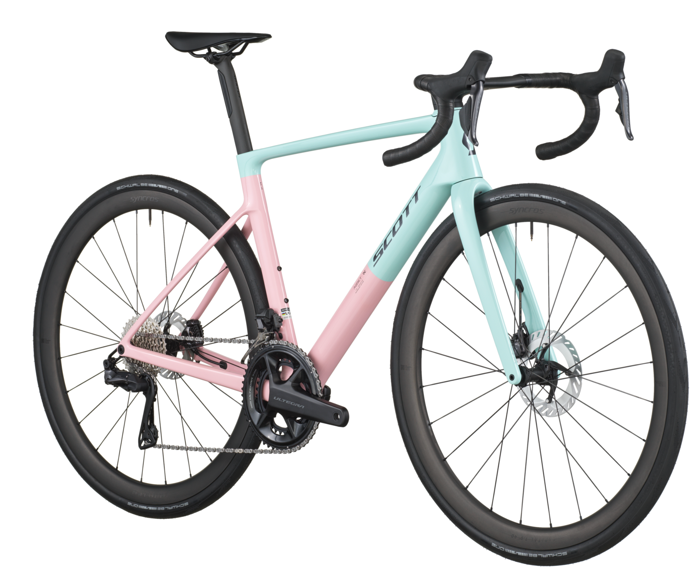 Scott Addict RC 10 Road Bike Gelato Blue Gelato Pink