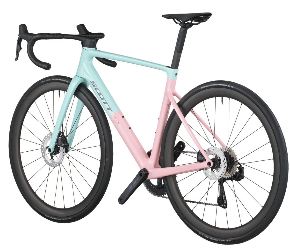 Scott Addict RC 10 Road Bike Gelato Blue Gelato Pink