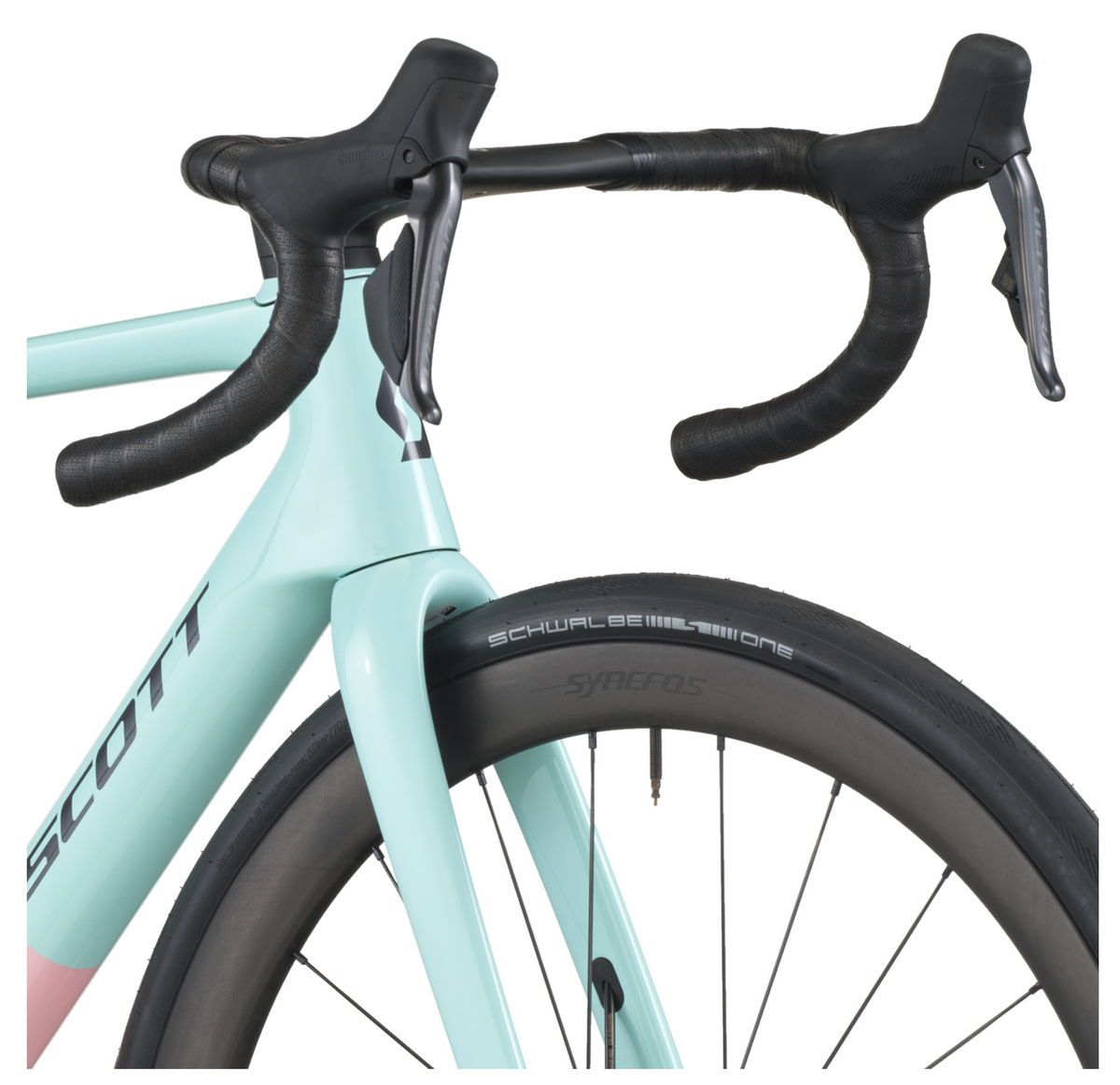 Scott Addict RC 10 Road Bike Gelato Blue Gelato Pink