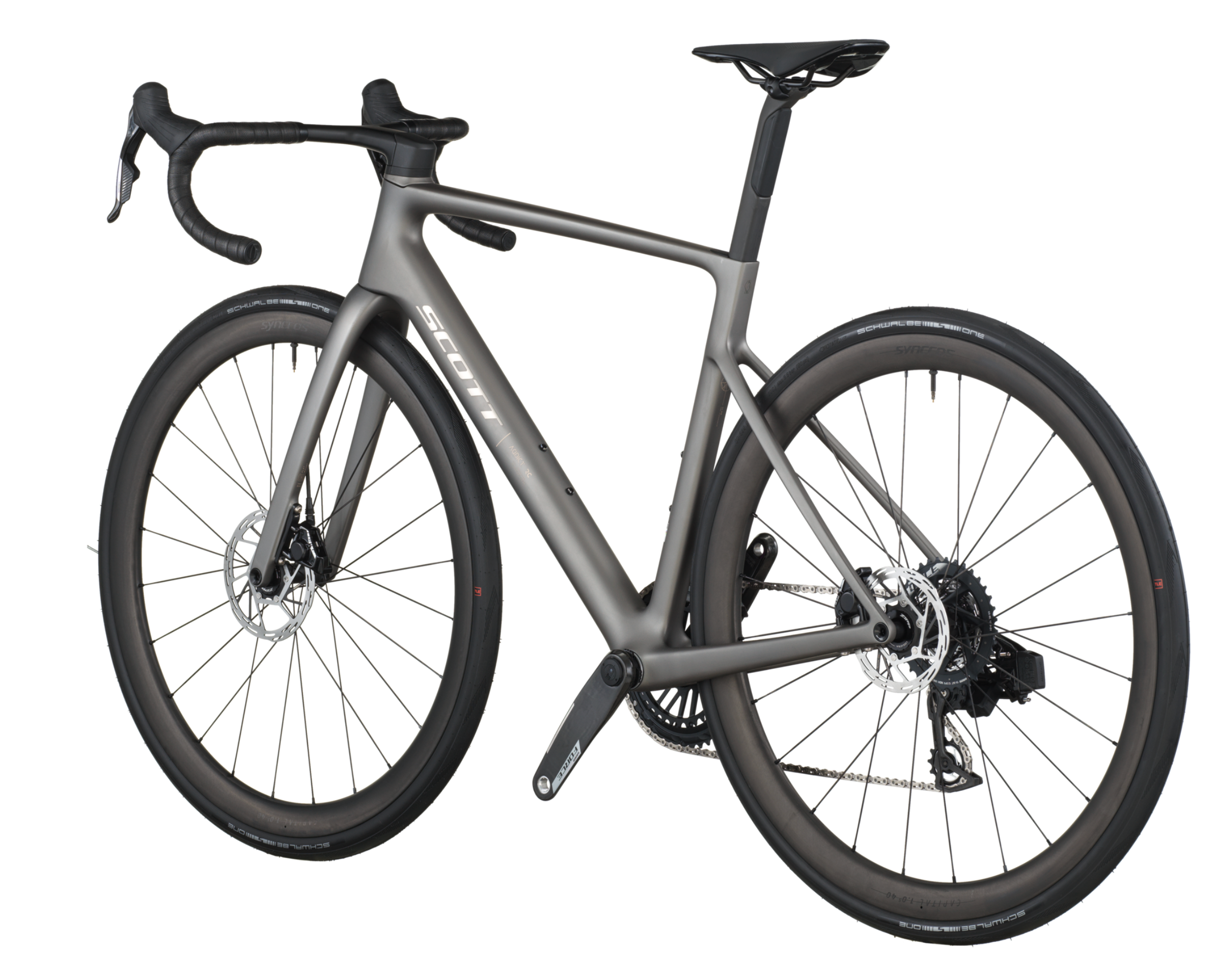 Scott Addict RC Team Road Bike Tungsten Grey