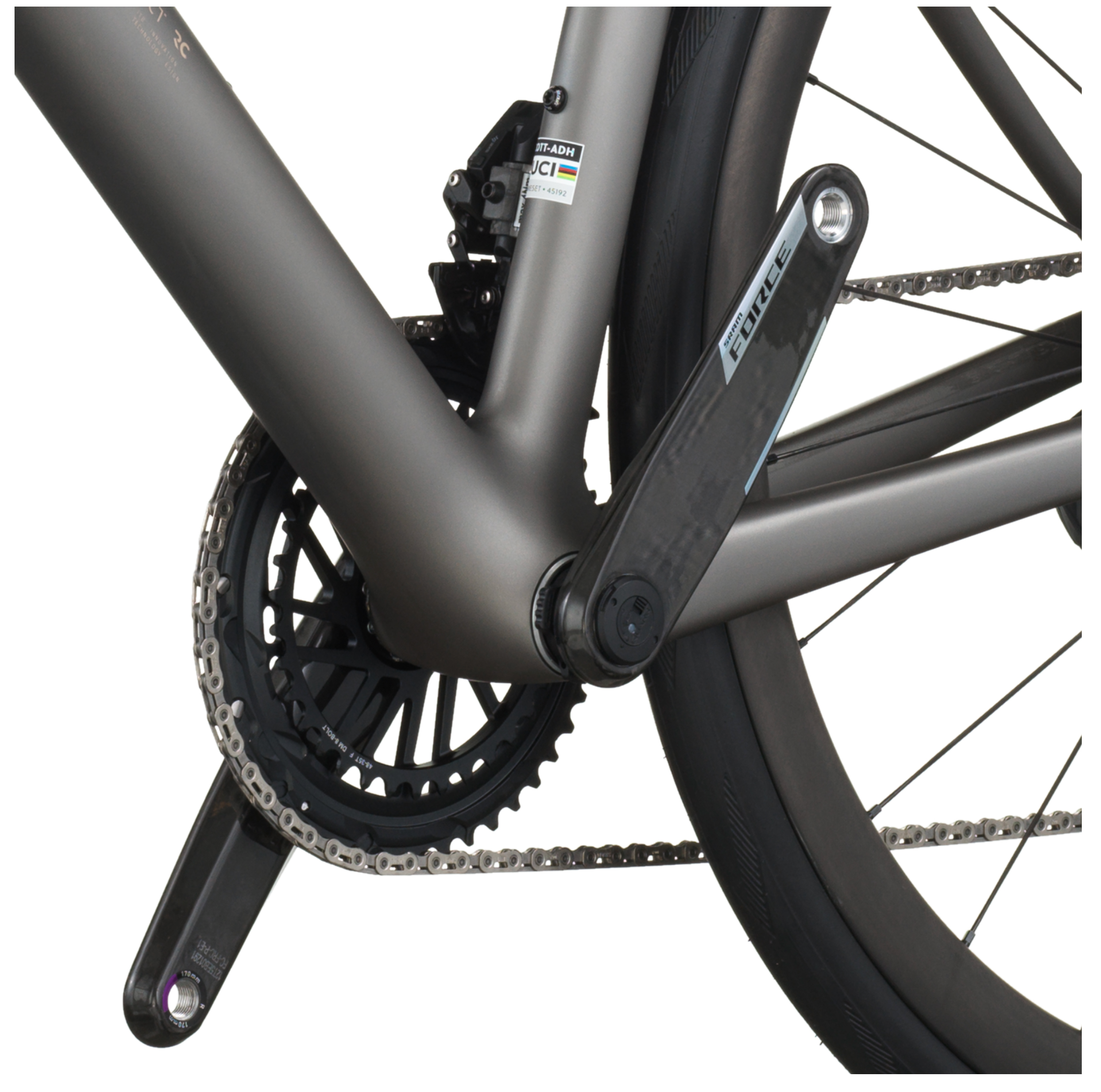 Scott Addict RC Team Road Bike Tungsten Grey