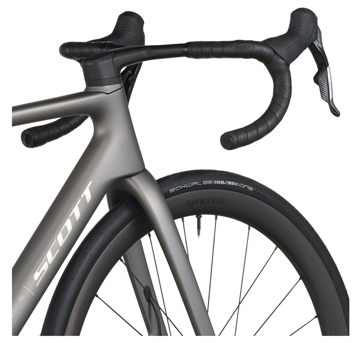 Scott Addict RC Team Road Bike Tungsten Grey