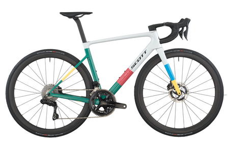 Scott Addict RC Pro Road Bike Beluga Grey Seashore Green