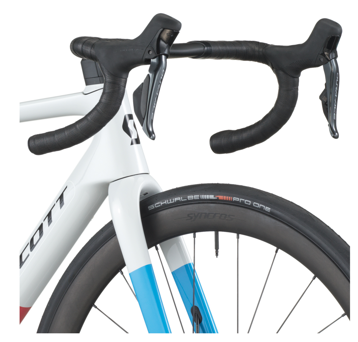 Scott Addict RC Pro Road Bike Beluga Grey Seashore Green