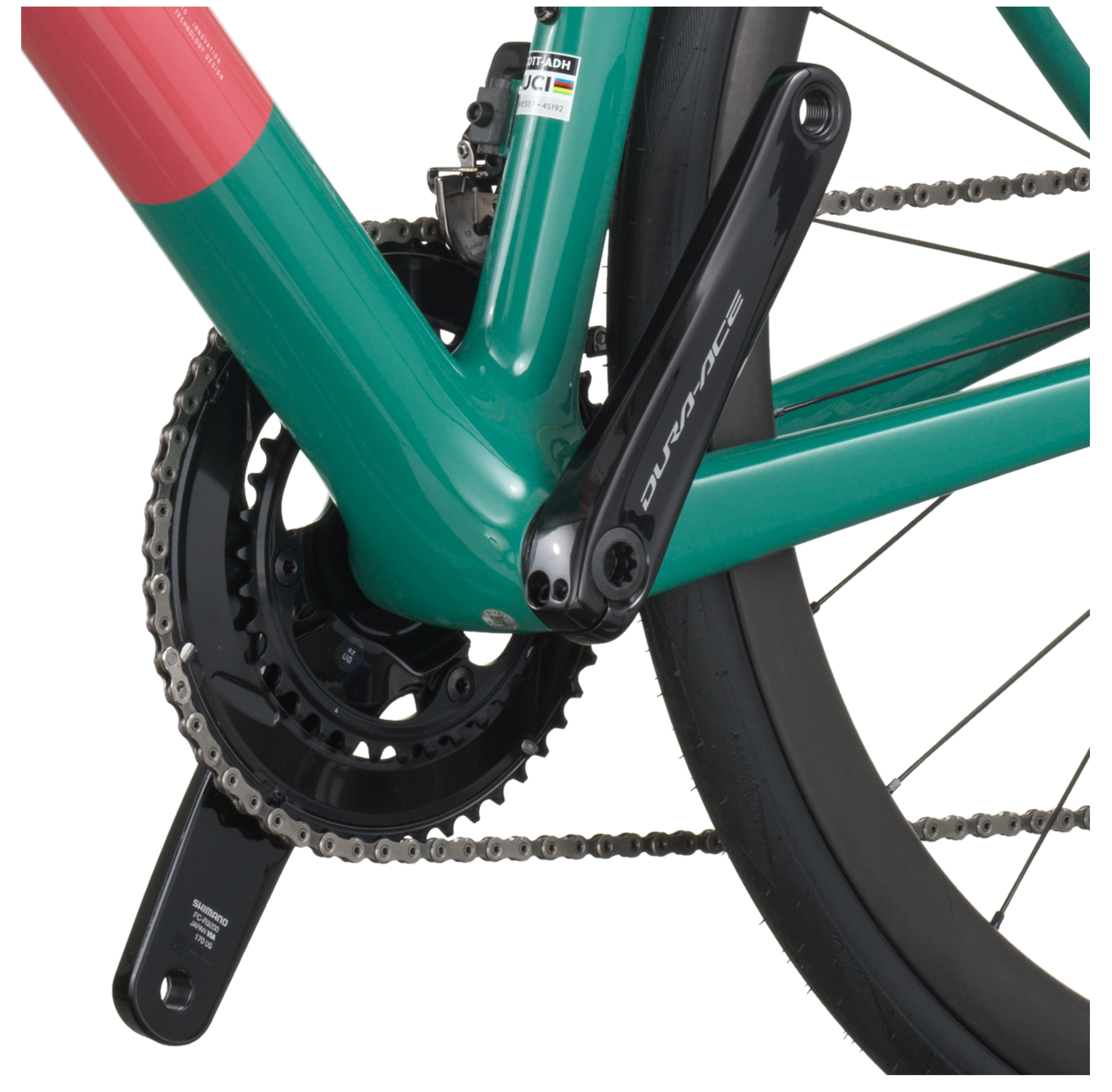 Scott Addict RC Pro Road Bike Beluga Grey Seashore Green