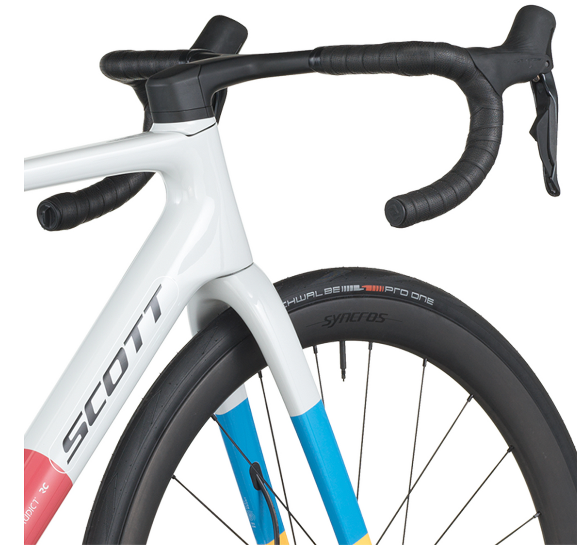 Scott Addict RC Pro Road Bike Beluga Grey Seashore Green