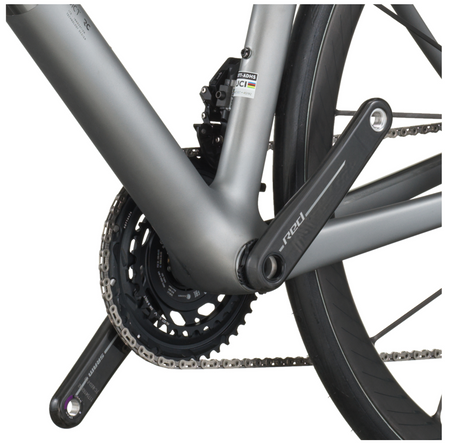 Scott Addict RC Ultimate Road Bike In Chrome Silver