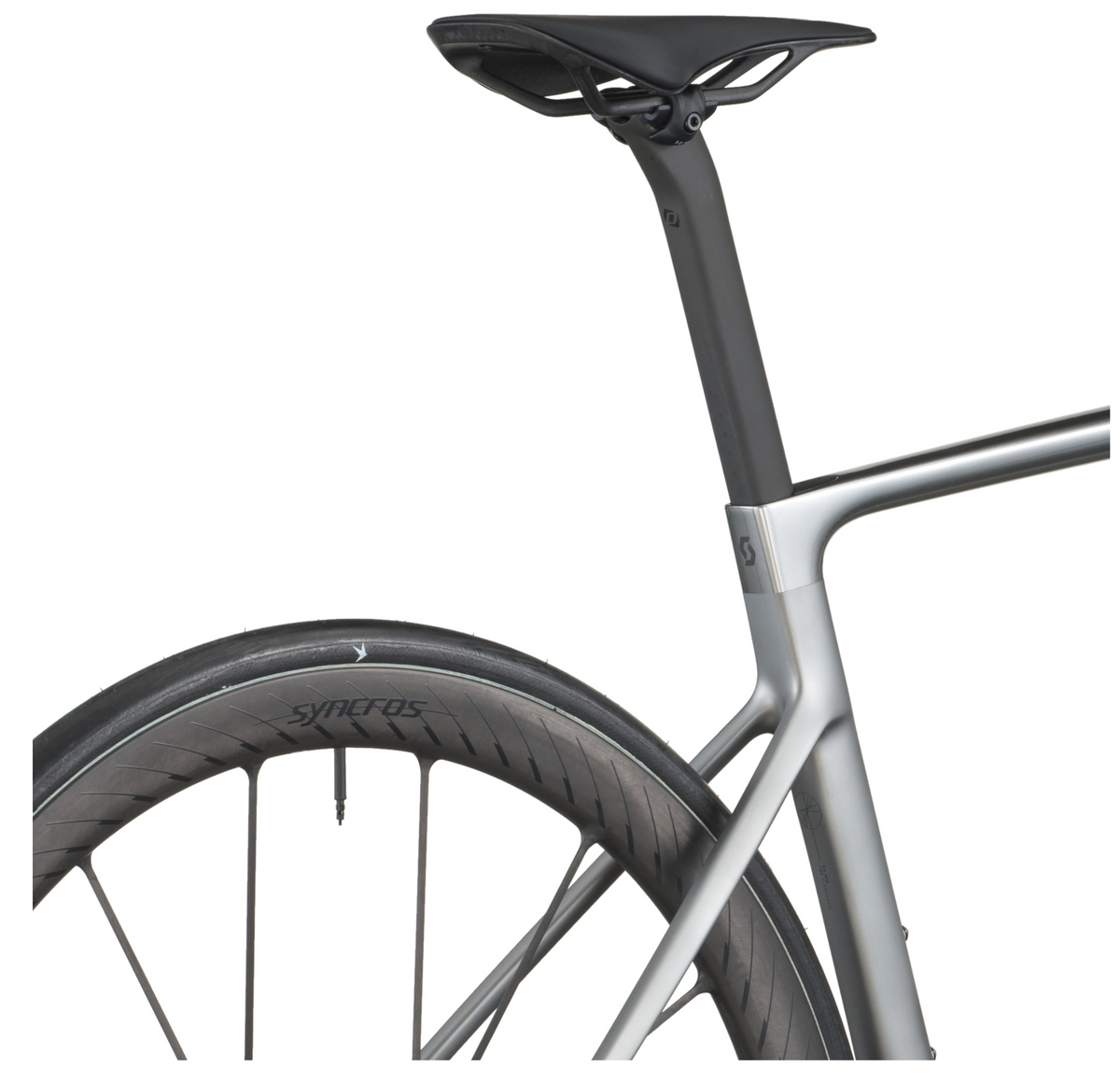 Scott Addict RC Ultimate Road Bike In Chrome Silver