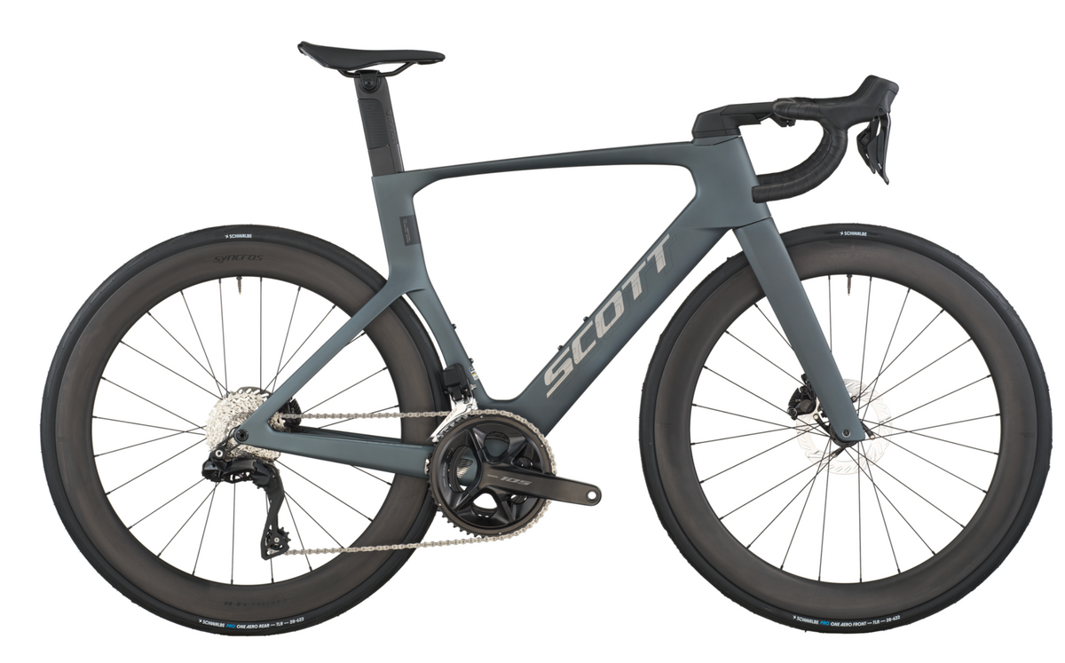 Scott Foil RC 20 Road Bike In Carbon Grey