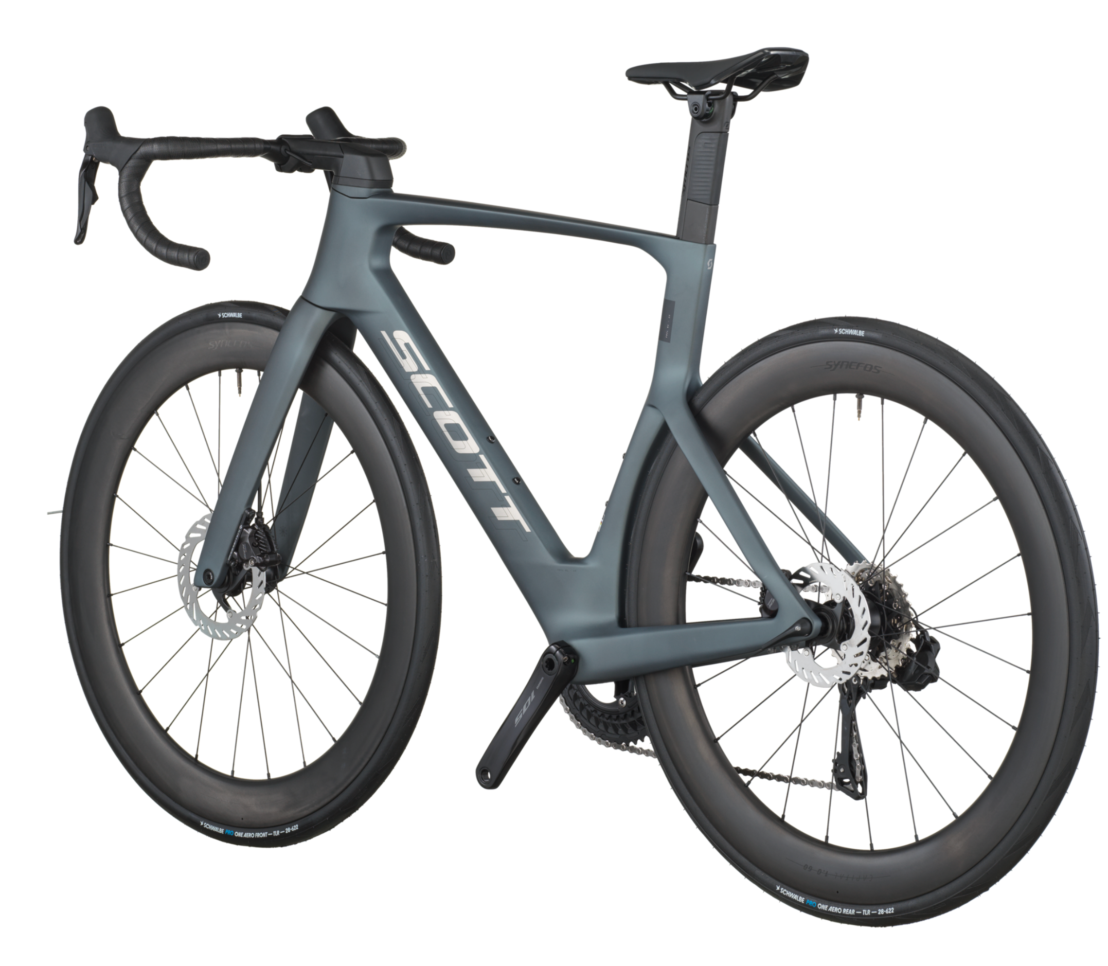 Scott Foil RC 20 Road Bike In Carbon Grey