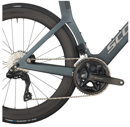 Scott Foil RC 20 Road Bike In Carbon Grey