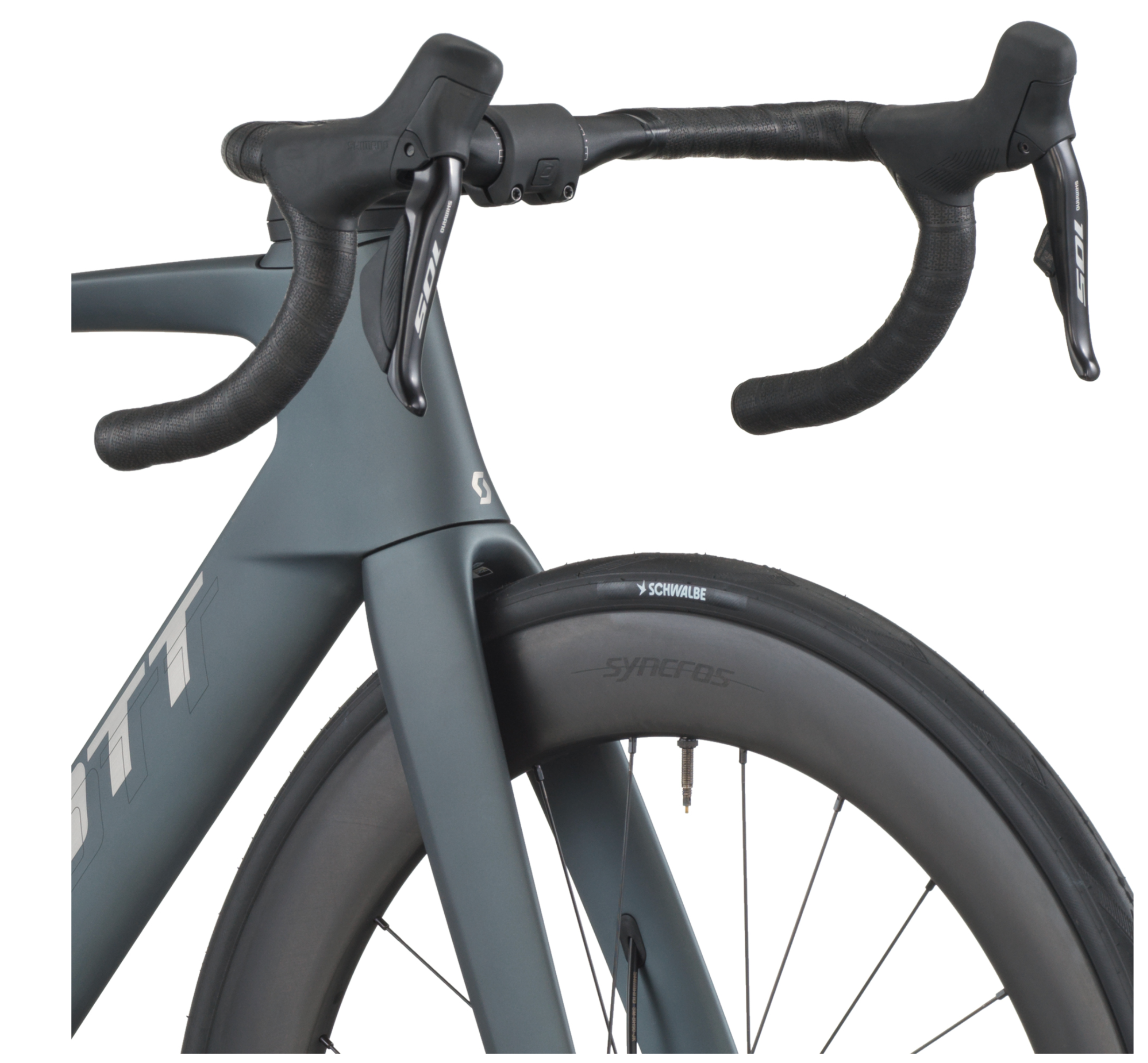 Scott Foil RC 20 Road Bike In Carbon Grey