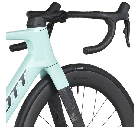 Scott Foil RC 20 Road Bike In Gelato Blue Carbon Black