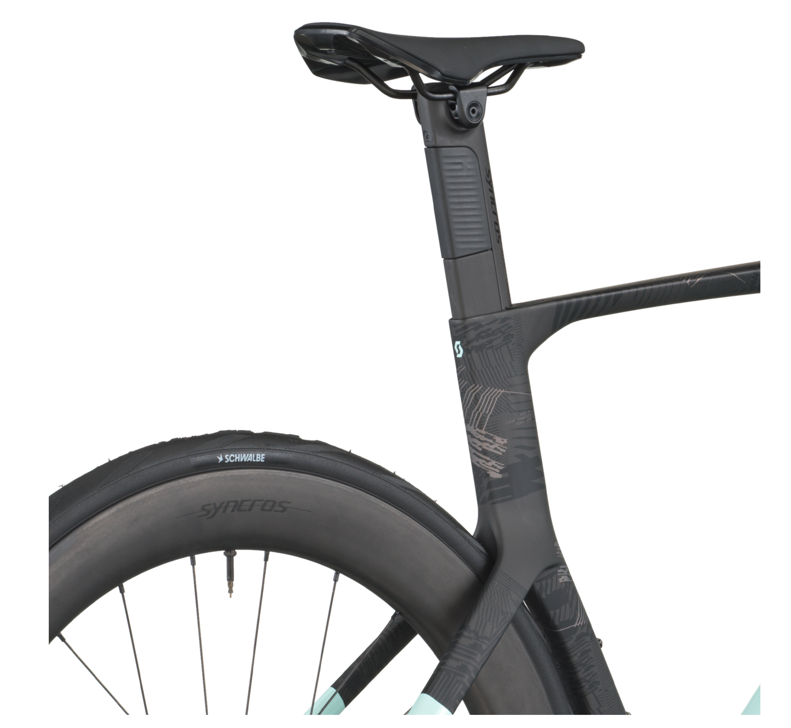 Scott Foil RC 20 Road Bike In Gelato Blue Carbon Black