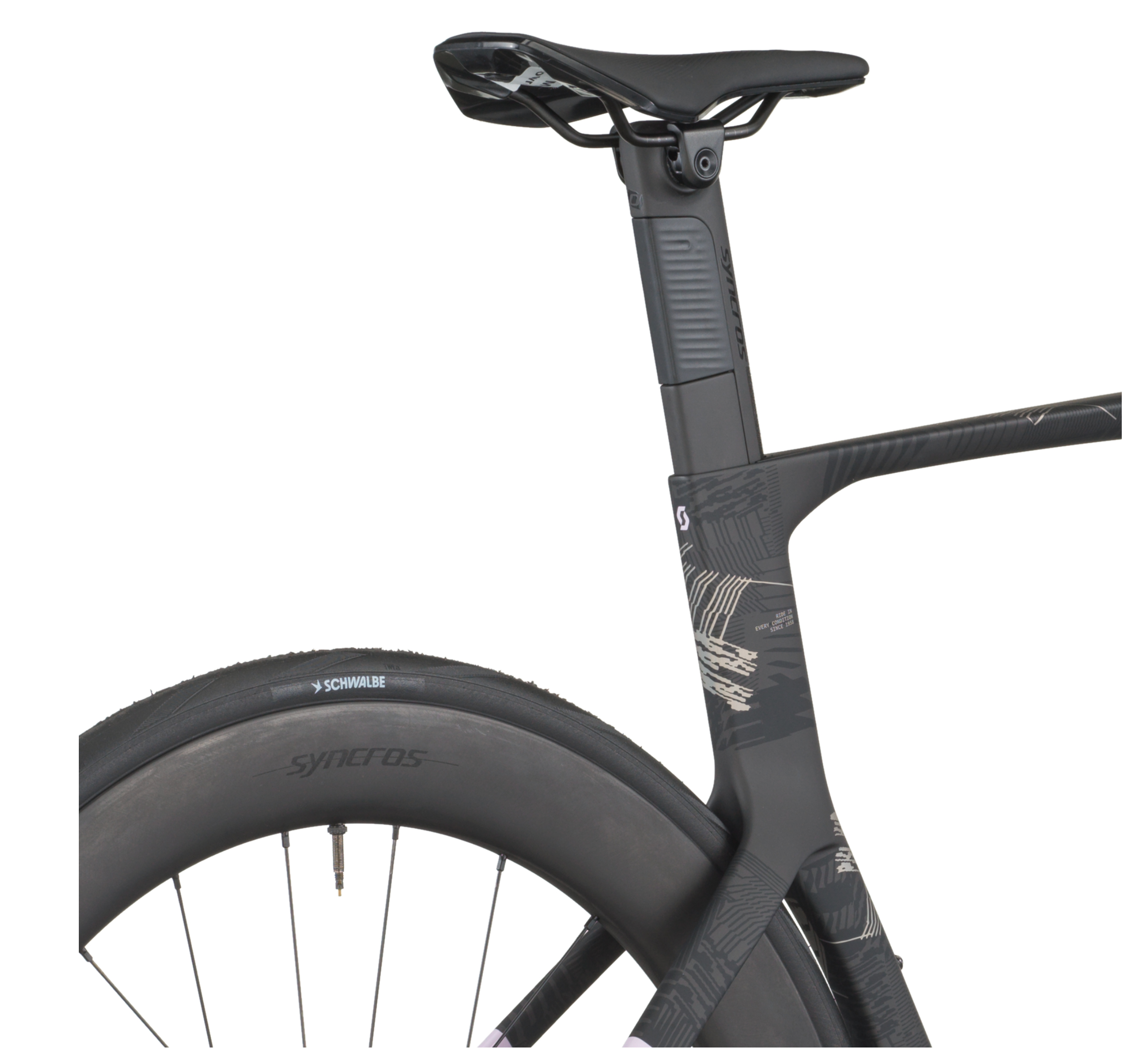 Scott Foil RC 10 Road Bike In Violet Pink Carbon Black