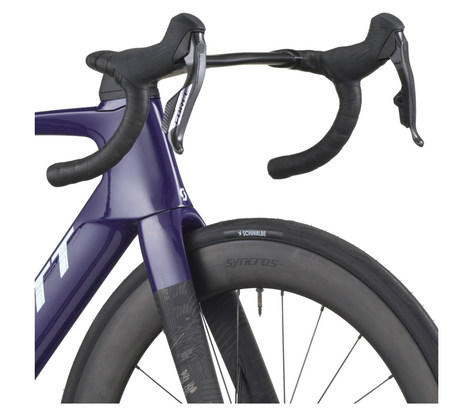 Scott Foil RC Team Road Bike In Grape Purple Carbon Black