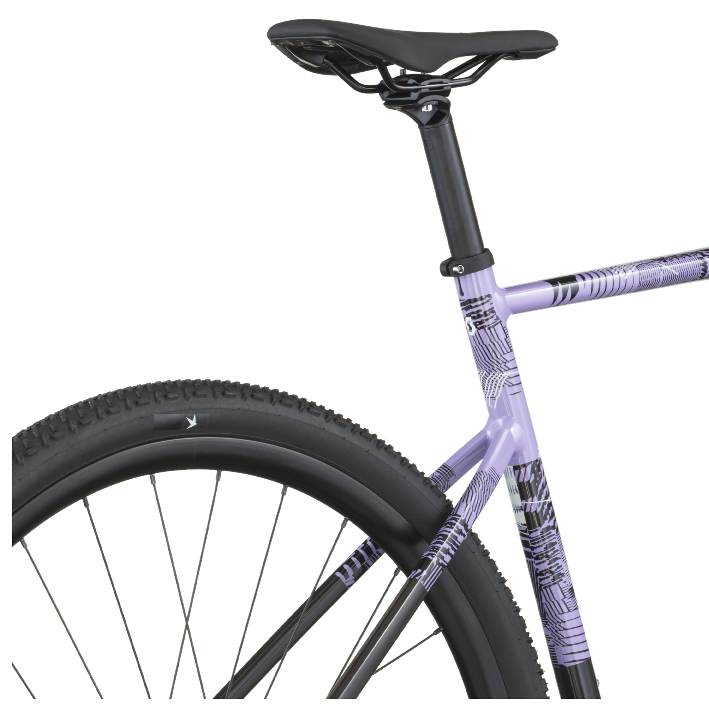 Scott Speedster Gravel 10 Gravel Bike In Carbon Black Tulip Purple
