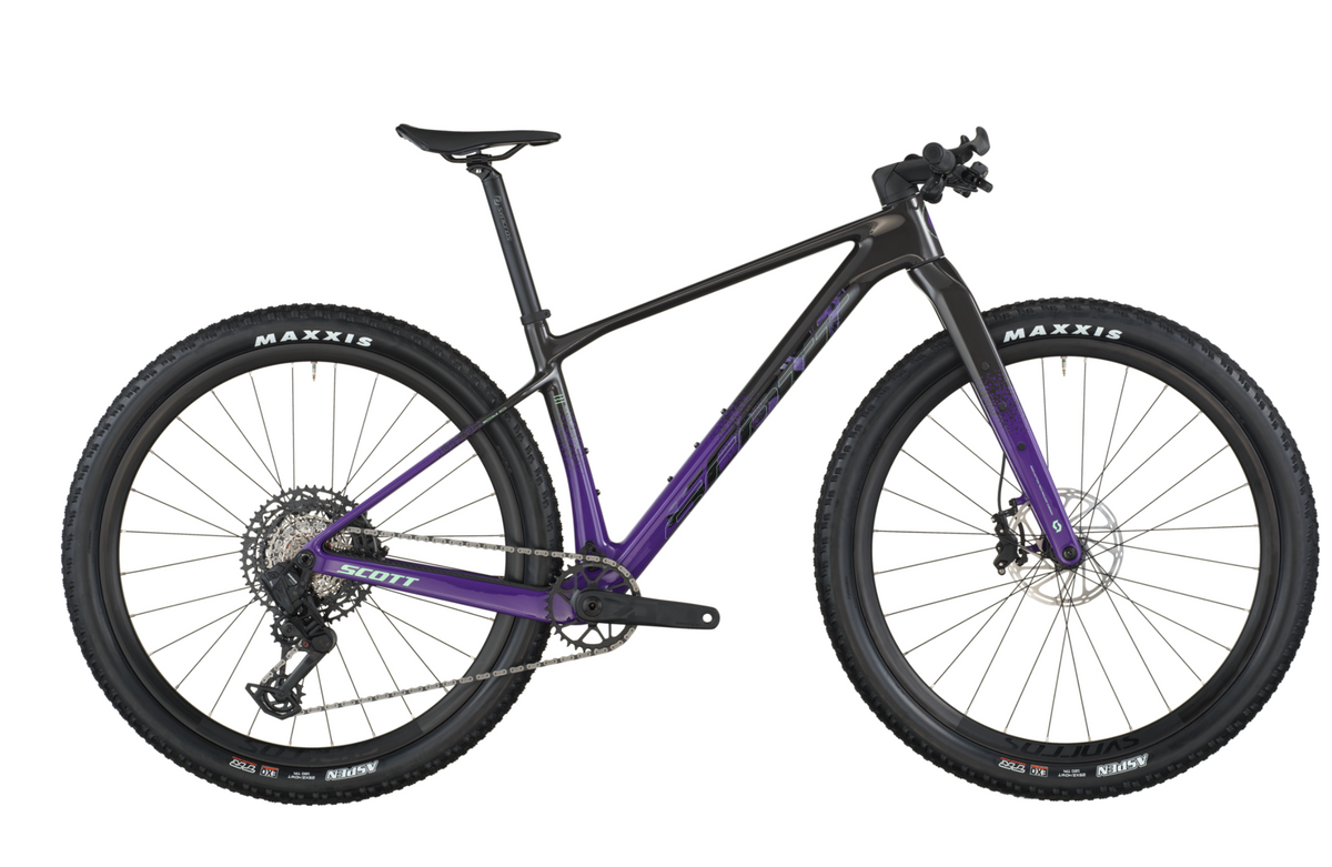 Scott Scale Gravel 10 Gravel Bike Carbon Black Indigo Purple