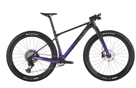 Scott Scale Gravel 10 Gravel Bike Carbon Black Indigo Purple