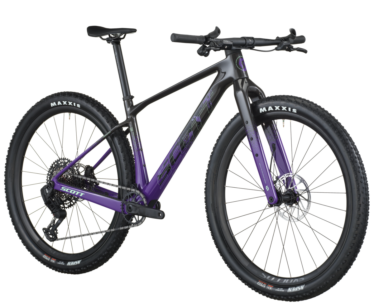 Scott Scale Gravel 10 Gravel Bike Carbon Black Indigo Purple