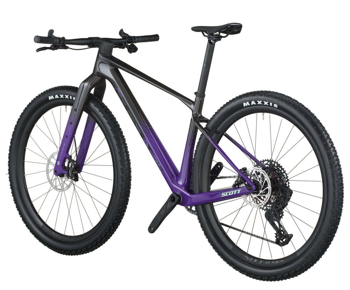 Scott Scale Gravel 10 Gravel Bike Carbon Black Indigo Purple