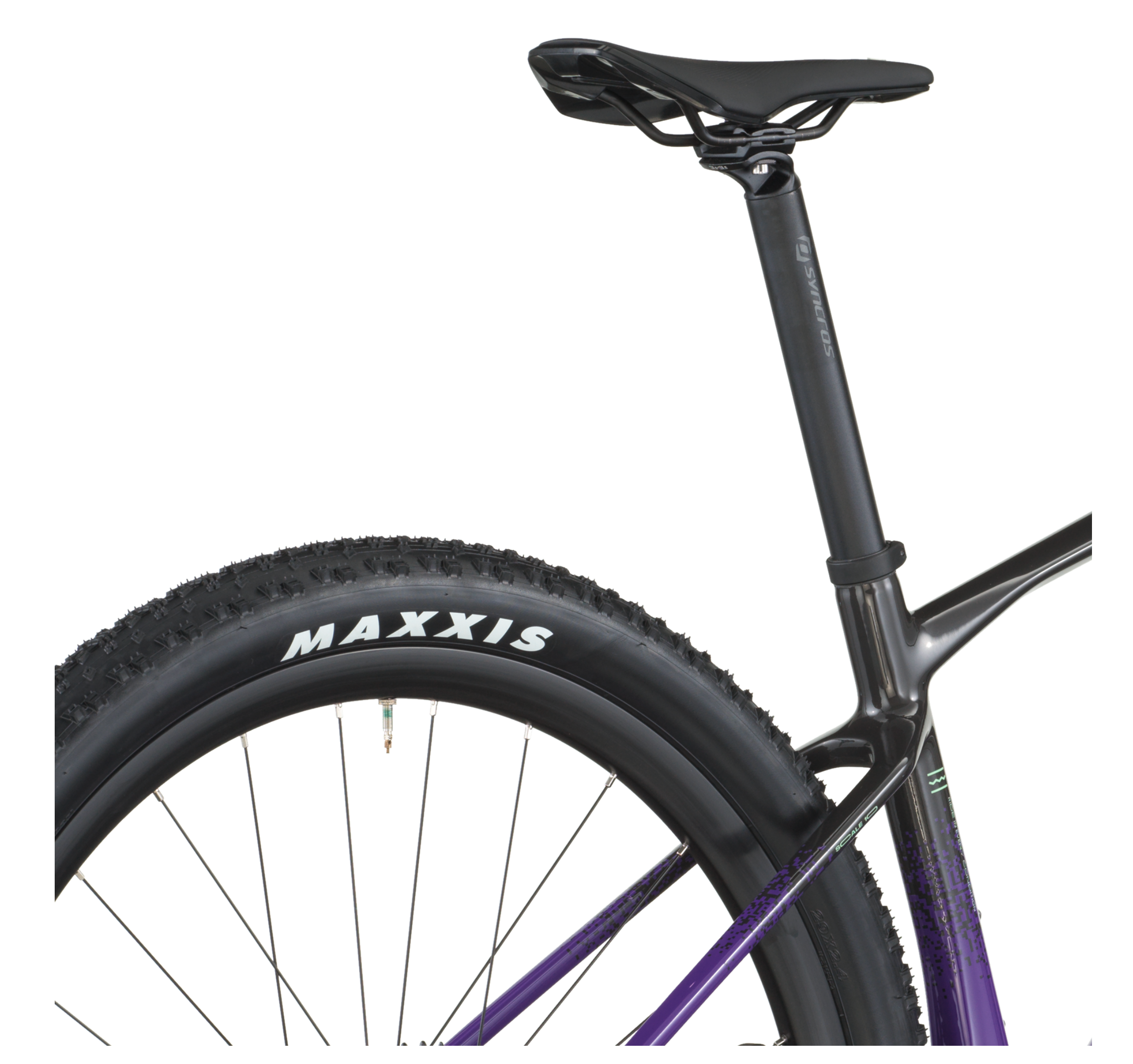 Scott Scale Gravel 10 Gravel Bike Carbon Black Indigo Purple