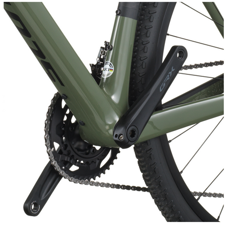 Scott Addict Gravel 40 Gravel Bike In Wenge Green