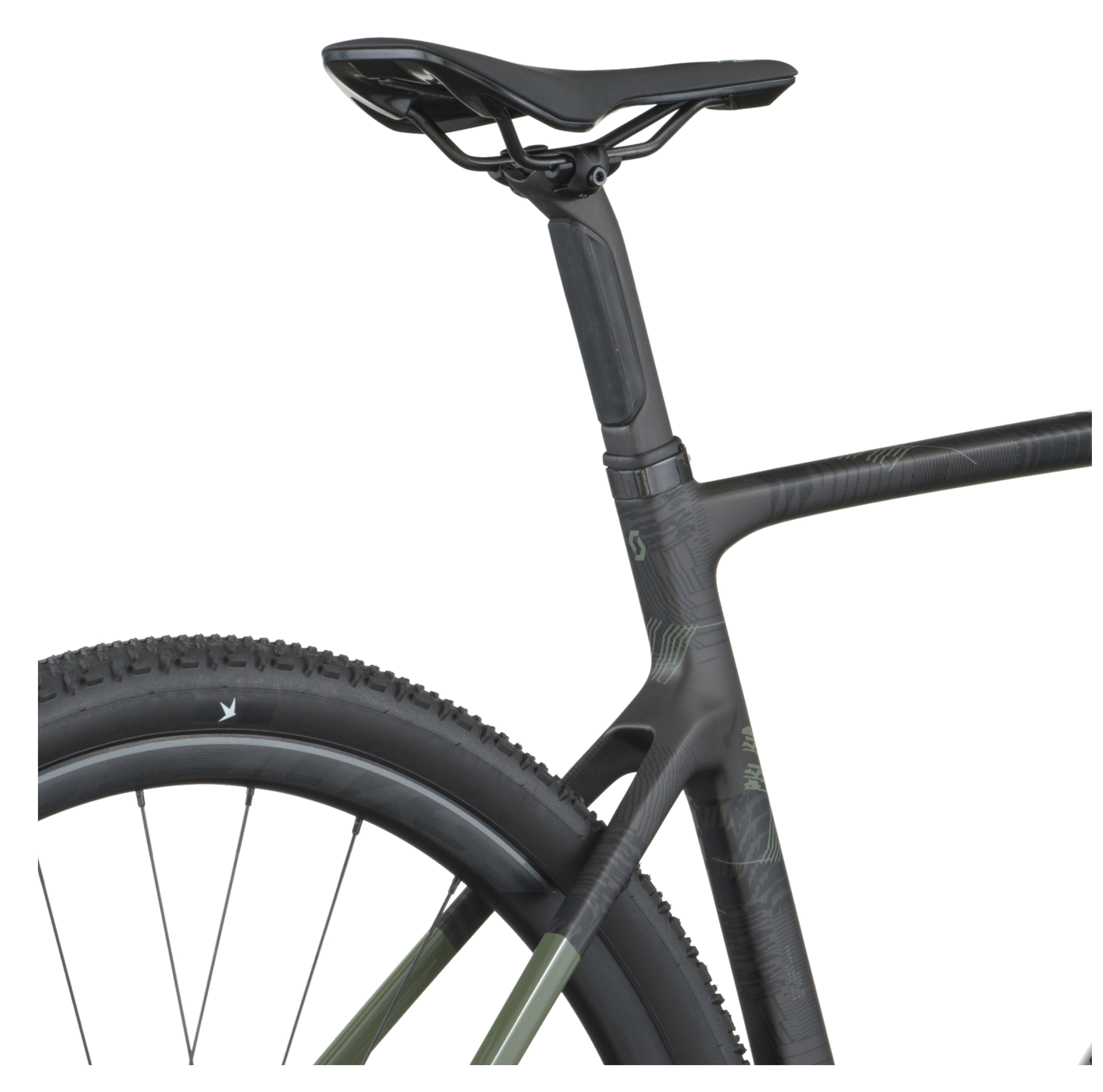 Scott Addict Gravel 40 Gravel Bike In Wenge Green