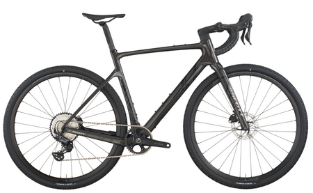 Scott Addict Gravel 30 Gravel Bike In Carbon Black