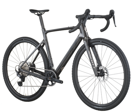 Scott Addict Gravel 30 Gravel Bike In Carbon Black