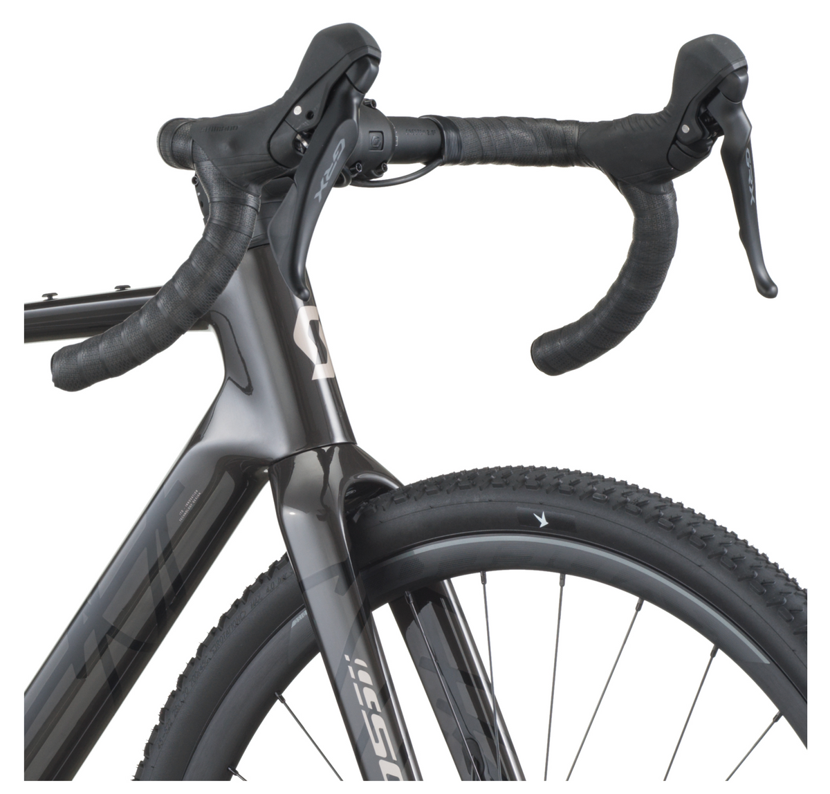 Scott Addict Gravel 30 Gravel Bike In Carbon Black