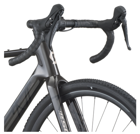 Scott Addict Gravel 30 Gravel Bike In Carbon Black